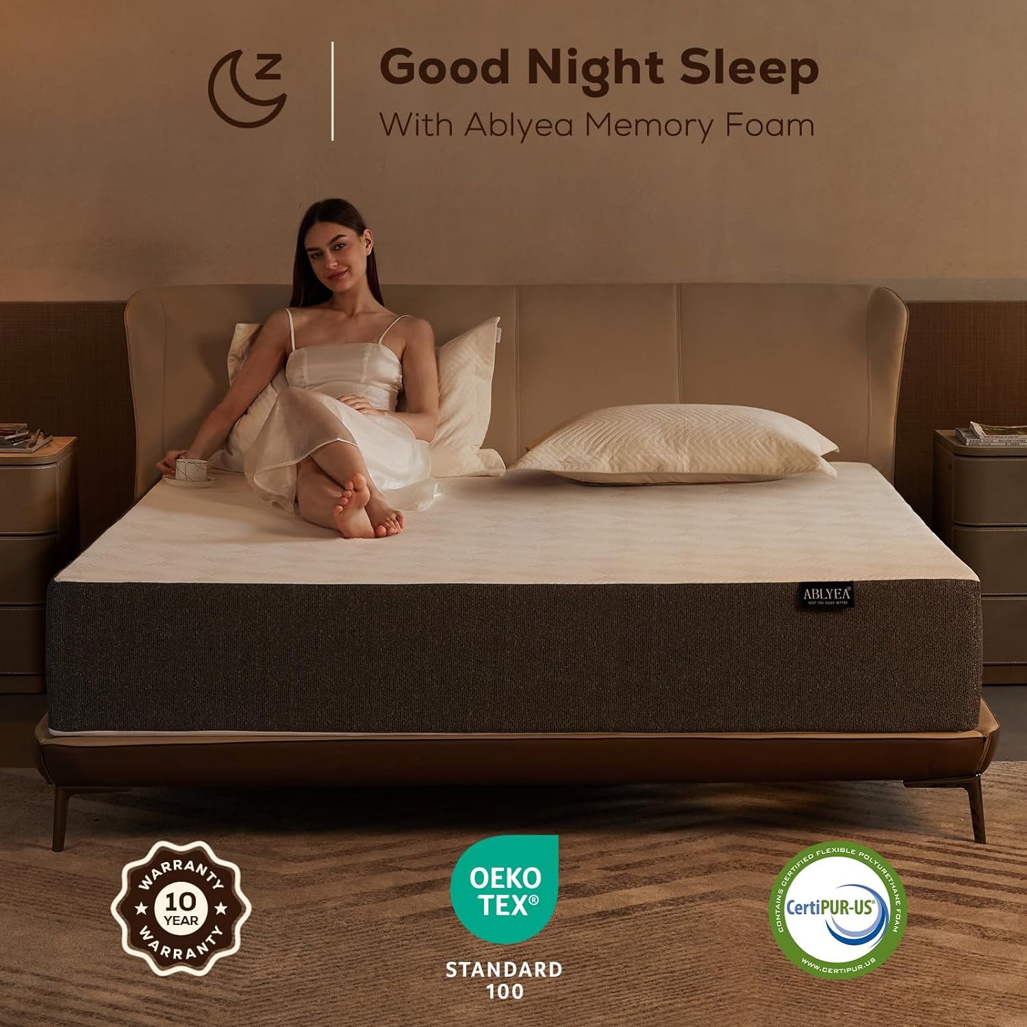 12 Inch Hybrid Queen Mattress in a Box with Gel Memory Foam